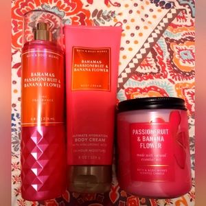 Bath and Bodyworks Bahamas Passionfruit & Banana Flower